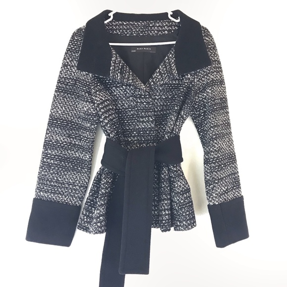 Zara Jackets & Blazers - ZARA Basic Collection Marled Button Up Jacket